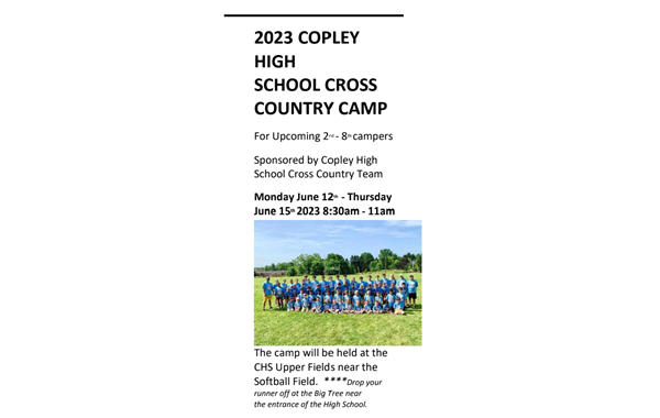 HS Youth Cross Country Camp